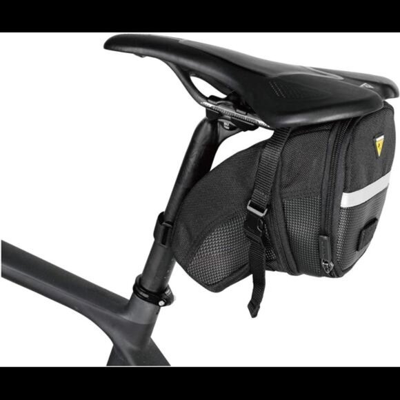 Aero Wedge Pack with Strap Mount for Bicycle, Medium - Picture 2 of 4